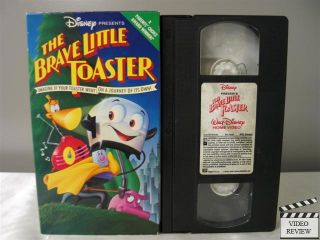 The Brave Little Toaster VHS Phil Hartman Jon Lotitz  
