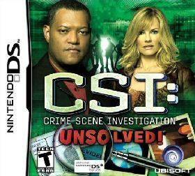 CSI Unsolved Puzzles Crime Mystery DS Lite DSi XL New  