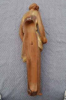 Hand Carved Wood Statue of St Joseph Chalice  