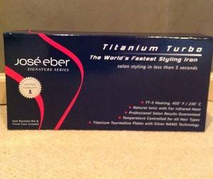 Jose Eber Signature Series Titanium Turbo Styling Iron  