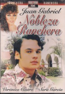Nobleza Ranchera DVD New Juan Gabriel Veronica Castro Sara Garcia Brand New  