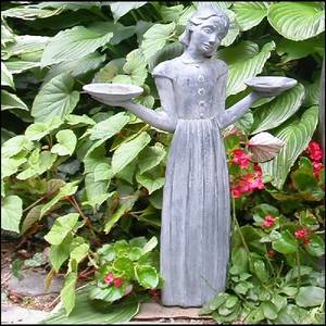 Savannah Bird Girl Garden Statue Judson Yart Art 24"  