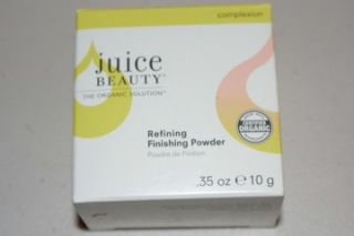Juice Beauty Refining Finishing Powder Organic Tan 100 Authentic NEW  