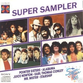 Alabama Juice Newton Mr Mister RARE Promo Sampler CD