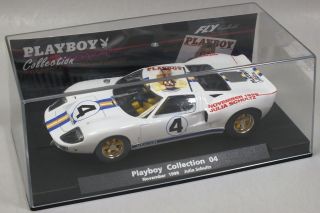 32 Slot Car Playboy Collection Nov 98 Julia Schultz GT 40 New
