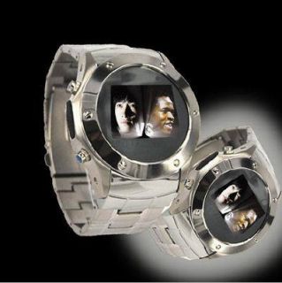 Watch Cell Phone Mobile Stainless FM Camera  4 W968