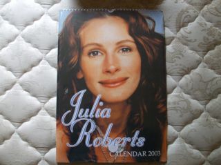 2003 Julia Roberts Calendar New Factory SEALED