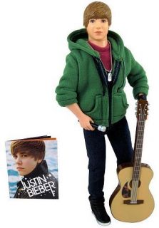Singing Justin Bieber Beiber Action Doll Barbie Figure