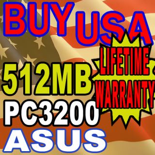 512MB Asus K8V x SE NCCH DL P4C800 E Deluxe RAM Memory