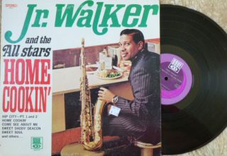Jr Walker and The All Starrs LP Home Cookin Motown Soul 1968 Stars