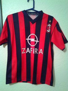 2005 2006 Kaka 22 AC Milan Home Jersey Shirt Zafira Size Adult Small
