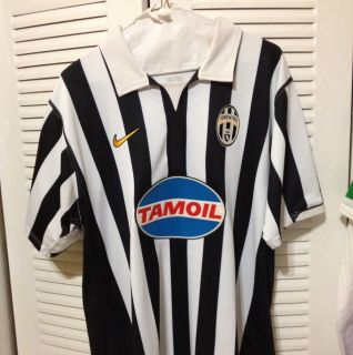 Used Juventus Authentic Nike Soccer Jersey Size Large