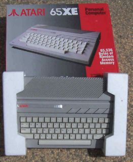 65XE Atari Computer 64K RAM New NTSC from Atari Mexico
