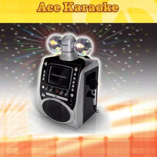 Singing Machine SML 390 Karaoke System w Disco Lights