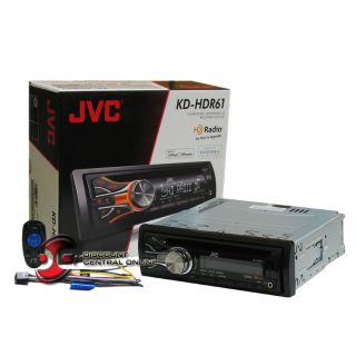 JVC KD HDR61 CAR STEREO CD  WMA RECEIVER W HD RADIO PANDORA CONTROL
