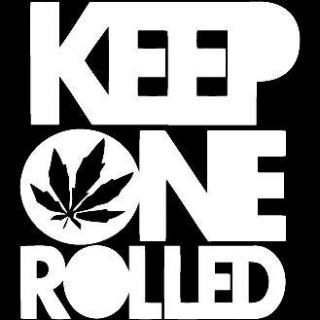 Keep One Rolled Wiz Khalifa Sticker Decal 5 x 4 5