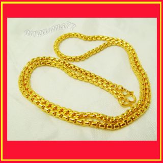 22K 23K 24K Thai Gold GP Necklace 18 15 2 grams Jewelry N66