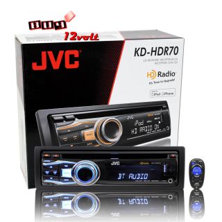 JVC KD HDR70 CD Receiver with HD Radio Am FM Tuner