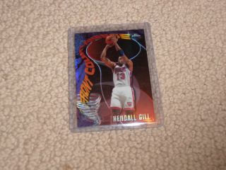 Kendall Gill Nets Hornets Illinois Topps Chrome Front Court Finesse