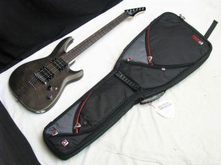 Michael Kelly Hex x Electric Guitar Satin Black w Bag