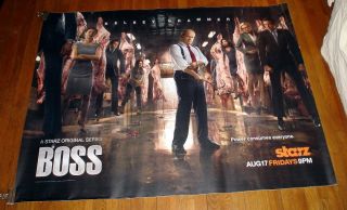 Boss Kelsey Grammer Starz 5ft Poster Season 2 RARE