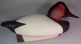 Classic Antique Jim Kelson Mt. Clements Michigan Canvasback Drake Duck