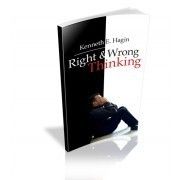 Right and Wrong Thinking by Kenneth E Hagin 1986 Paperback Brand New