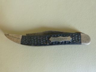 Vintage Kent Fish Knife Made in New York City with Inner Lock