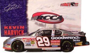 Kevin Harvick Diecast Car 2002 Monte Carlo 1 24 Clear
