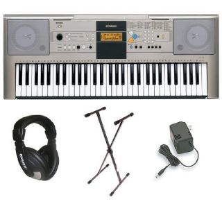 YPT 320 61 Key Personal Keyboard with AC Adapter Deluxe Keyboard Stand