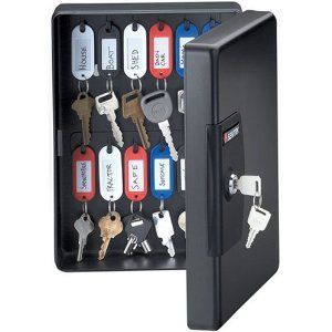 Wall Mounted Key Safe Storage Box Sturdy Cabinet Organizer Durable
