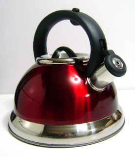 Heavy Duty Stainless Steel Whistling Tea Kettle 2 5 L