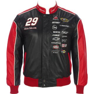 NASCAR 2012 Kevin Harvick Leather Jacket zNI