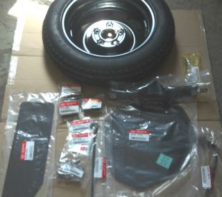 Kia Rio RIO5 Spare Tire New 17 Kit Wheel Tire Jack Hold Down Tools LX