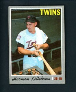 1970 Topps 150 Harmon Killebrew Minnesota Twins EX