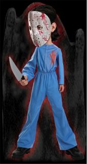 Serial Killa Friday 13th Jason Michael Myers Jumpsuit Halloween Adult