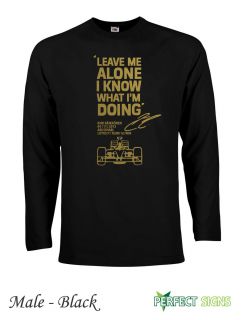 Kimi Raikkonen Leave Me Alone I Long Sleeve T Shirts s XXL Free P P