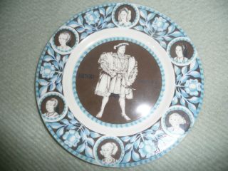 King Henry VIII Wives Decorative Plate Anne Boleyn Tudors