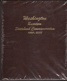 Washington Quarters Statehood Commemorative 1999 2008 Coin Album Book