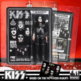 Kiss First Album Series 2 Two figure Doll Ace Frehley Spaceman 8