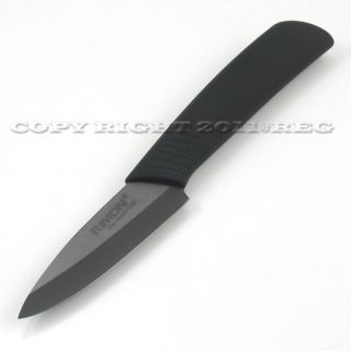inch Paring Black Ceramic Sharp Cutting Knife Kitchen Cutlery