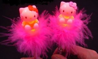 1x Hello Kitty Light Up Ballpoint Pen Pink Colour Only