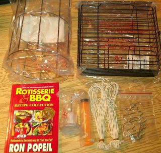 Ronco Standard Oven Accessory Kit 8 Kabob Rods $132 Value 4000 5000