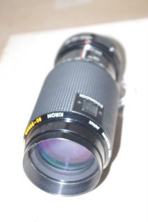 80 200mm f/4. 5 Kiron telephoto zoom lens for Konica AR mount   repair