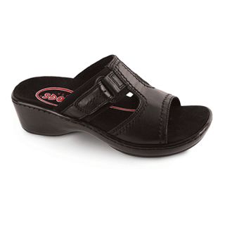 Klogs Nice Sandals in Wine Driftwood Fern and Black