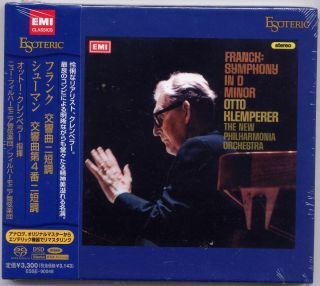 Franck Symphony Schumann Klemperer SACD EMI Esoteric Japan SEALED