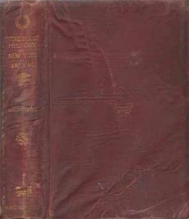 Knickerbocker History of New York, by Washington Irving (~1900) HC