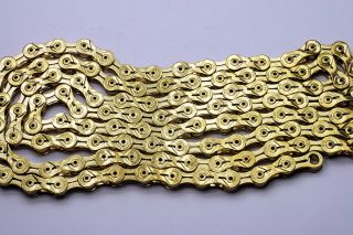 KMC X9SL Superlite 9S Chain Golden Tin Coat