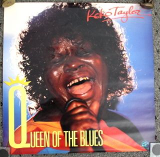 Koko Taylor Queen of Blues Promotional Alligator Poster
