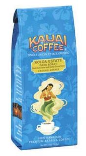 10oz Bags Kauai Coffee Koloa Estate Dark Roast 100 Hawaiian Premium
